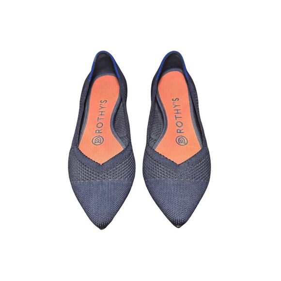 Womens slip on Rothy’s size 6.5 blue - Picture 3 of 6